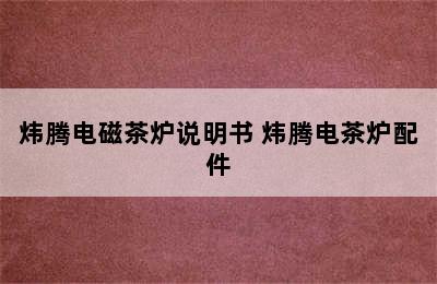 炜腾电磁茶炉说明书 炜腾电茶炉配件